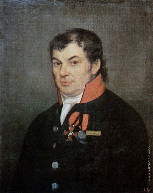 Яковлев И. Е. Портрет чиновника с орденом Владимира 4-й степени и медалью «За Отечественную войну 1812 года»