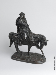 Лансере Е. А. Арабский воин верхом на лошади 
