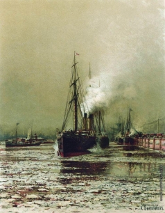 Боголюбов А. П. Морской канал в Петербурге