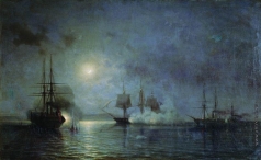 Боголюбов А. П. Ночное нападение на 44-пушечный фрегат «Флора» с 5 на 6 ноября 1853 года