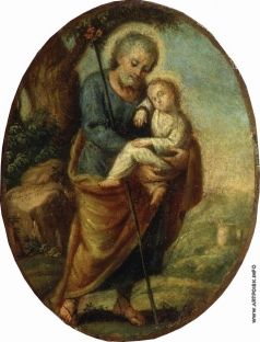 Боровиковский В. Л. Иосиф с младенцем Христом