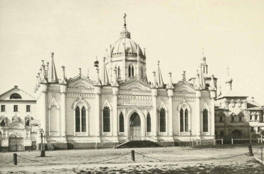 Росси К. И. Екатирининская церковь Вознесенского монастыря в Кремле