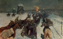 Греков М. Б. Вступление частей Первой Конной Армии в Шаболовку