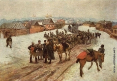 Греков М. Б. Вступление полка имени Володарского в Новочеркасск в 1920 году