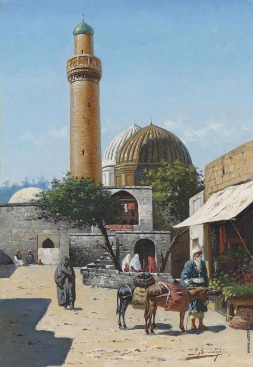 Зоммер Р. К. Мечеть в Баку