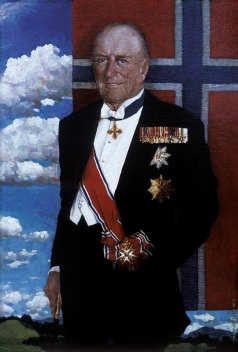 Бочаров С. П. Портрет короля Норвегии Олафа