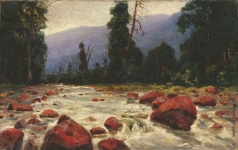 Бровар Я. И. Красные камни на реке Похабиха