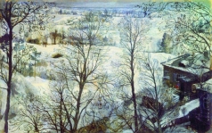 Бродский И. И. Зимний пейзаж