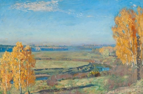 Жуковский С. Ю. Осенний пейзаж