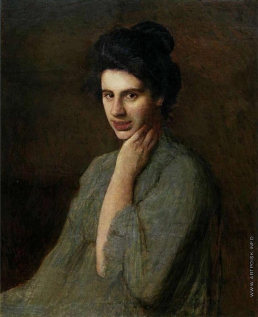 Труш И. И. Портрет А. М. Труш-Драгомановой, жены художника