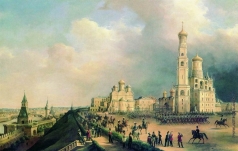 Чернецов Г. Г. Парад в Кремле в 1839 году