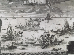 Зубов А. Ф. Сражение при Гренгаме 27 июля 1720 года