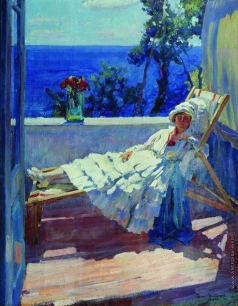 Виноградов С. А. Дама на балконе