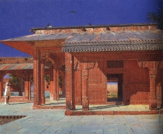 Верещагин В. В. Дворик в гареме дворца Фатехпур-Сикри