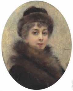 Маковский К. Е. Портрет Марии Матавтиной, третьей жены художника
