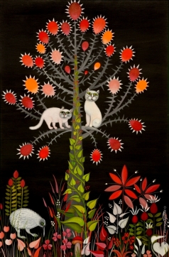 Инсарова-Плисова Н. В. Цикл «Деревья». Коты и дерево