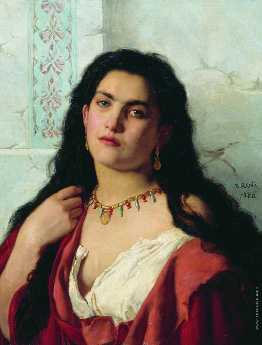 Якоби В. И. Женский портрет