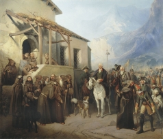 Шарлемань А. И. Фельдмаршал А.В. Суворов на вершине Сен-Готарда 13 сентября 1799 года
