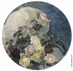 Врубель М. А. Розы и лилии