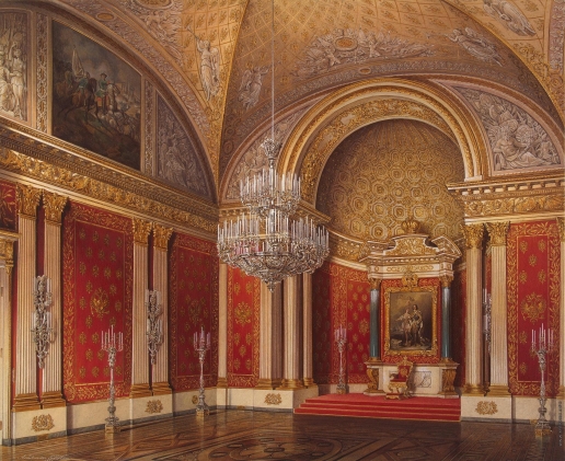 Гау Э. П. Петровский зал в Зимнем дворце