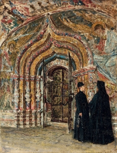 Верещагин В. В. Входная дверь в Ипатьевский собор в Костроме