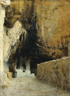 Верещагин В. В. Кухня монахов в пещере