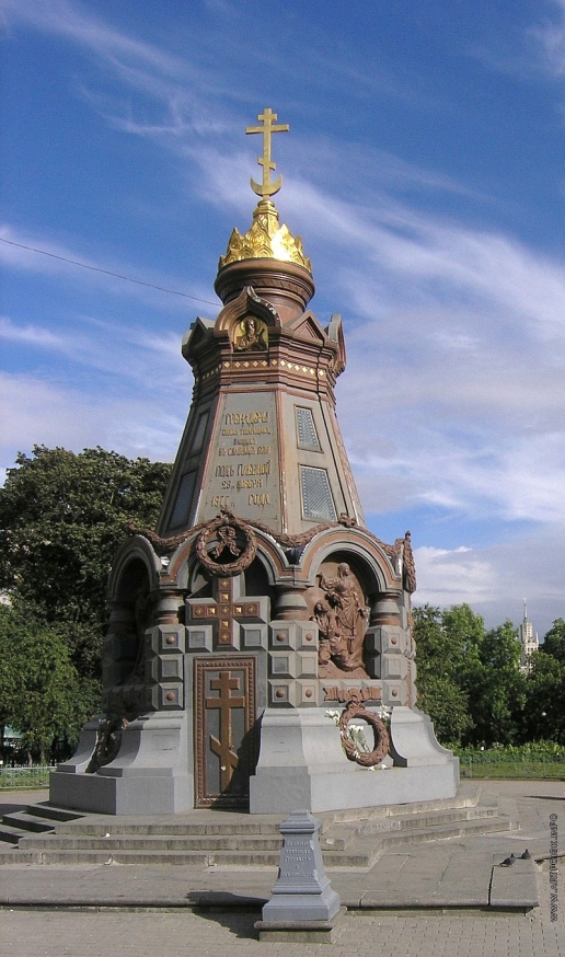 Шервуд В. О. Памятник-часовня «Гренадерам — героям Плевны» 