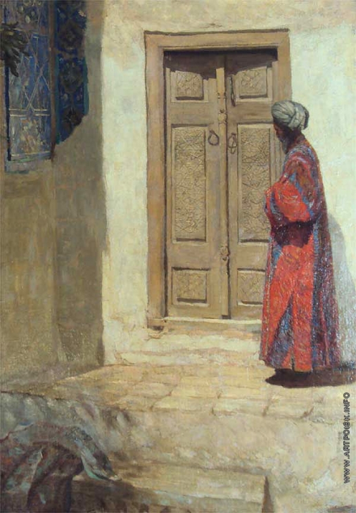 Верещагин В. В. У дверей мечети. Туркестан