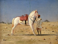 Верещагин В. В. Белая лошадь
