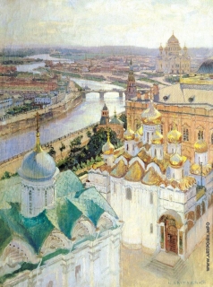 Гриценко Н. Н. Вид на Москву с колокольни Ивана Великого