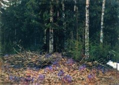 Жуковский С. Ю. Весна в лесу