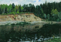 Жуковский С. Ю. Река. Обрывистый берег