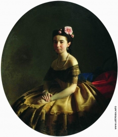 Зарянко С. К. Женский портрет (Княгиня К.А.Абаза?)