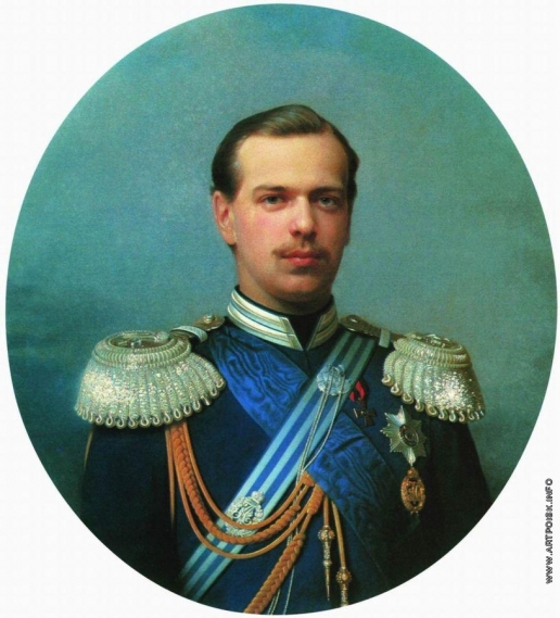 Зарянко С. К. Портрет великого князя Александра Александровича (1845-1894) в свитском сюртуке