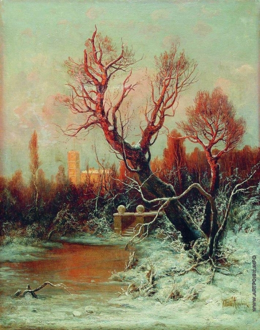 Клевер Ю. Ю. Зима в старом парке