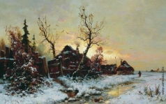 Клевер Ю. Ю. Зимний пейзаж