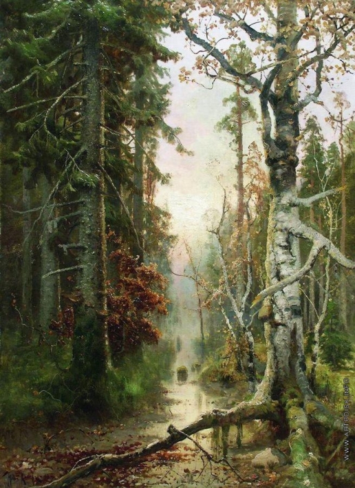 Клевер Ю. Ю. Осень в лесу