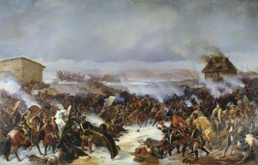 Коцебу А. Е. Сражение под Нарвой 19 ноября 1700 года