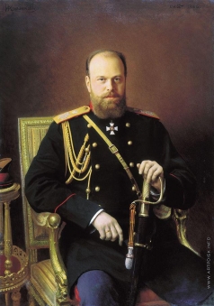 Крамской И. Н. Портрет Александра III