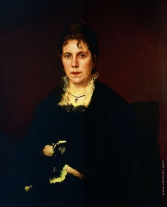 Крамской И. Н. Портрет Софьи Николаевны Крамской, жены художника