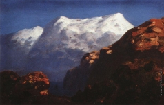 Куинджи А. И. Горы. 1890-