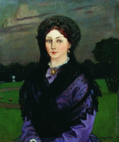 Кустодиев Б. М. Женский портрет