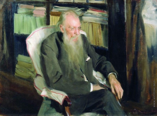 Кустодиев Б. М. Портрет писателя Д.Л.Мордовцева