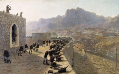 Лагорио Л. Ф. Отбитие штурма крепости Баязет 8 июня 1877 года