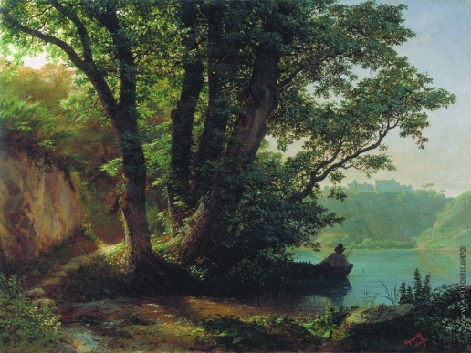 Лагорио Л. Ф. Пейзаж с озером