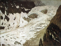 Левитан И. И. Альпы. Снега