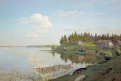 Левитан И. И. На озере (Тверская губерния)