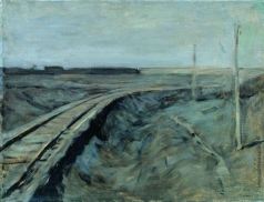 Левитан И. И. Полотно железной дороги. 1898-