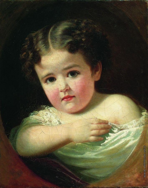 Макаров И. К. Детский портрет