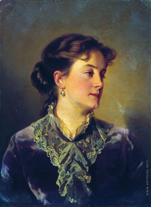 Макаров И. К. Женский портрет
